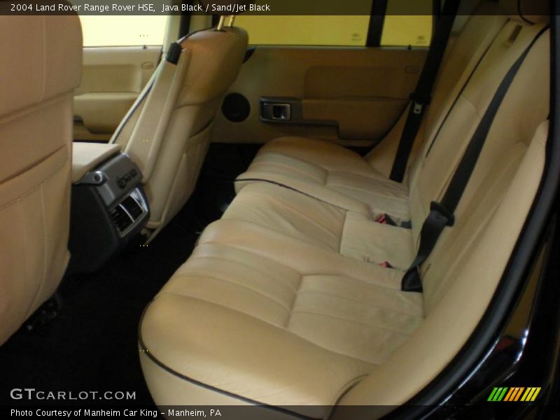 Java Black / Sand/Jet Black 2004 Land Rover Range Rover HSE
