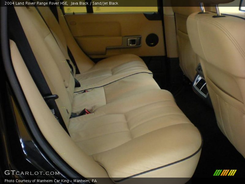 Java Black / Sand/Jet Black 2004 Land Rover Range Rover HSE