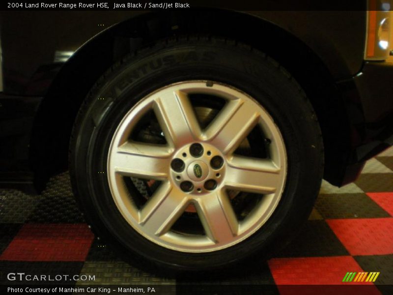 Java Black / Sand/Jet Black 2004 Land Rover Range Rover HSE