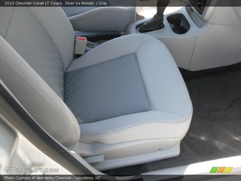 Silver Ice Metallic / Gray 2010 Chevrolet Cobalt LT Coupe