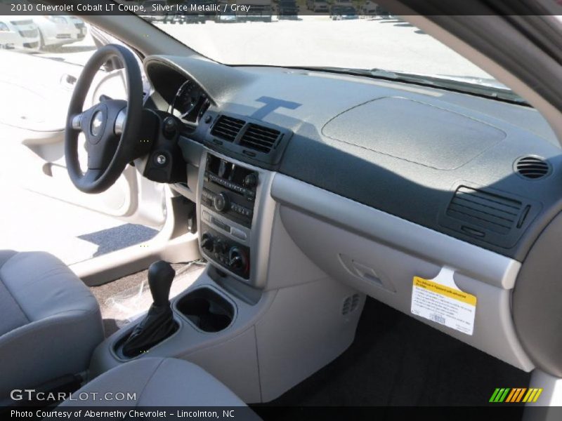 Silver Ice Metallic / Gray 2010 Chevrolet Cobalt LT Coupe
