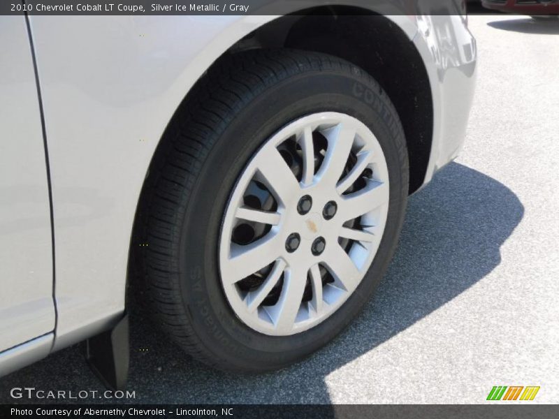 Silver Ice Metallic / Gray 2010 Chevrolet Cobalt LT Coupe