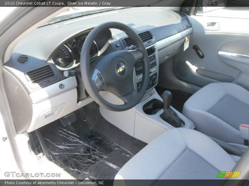 Silver Ice Metallic / Gray 2010 Chevrolet Cobalt LT Coupe