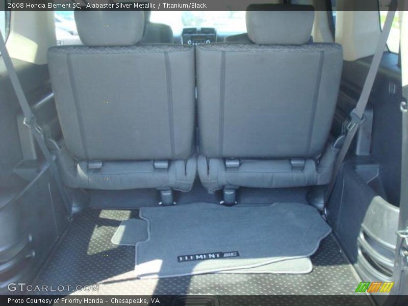 Alabaster Silver Metallic / Titanium/Black 2008 Honda Element SC