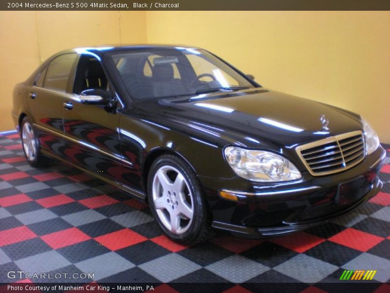 Black / Charcoal 2004 Mercedes-Benz S 500 4Matic Sedan