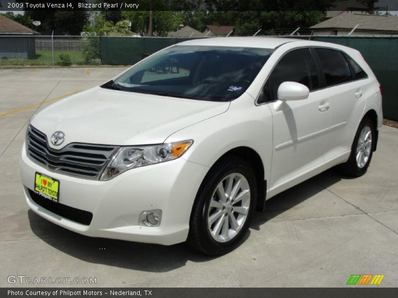 Blizzard Pearl / Ivory 2009 Toyota Venza I4