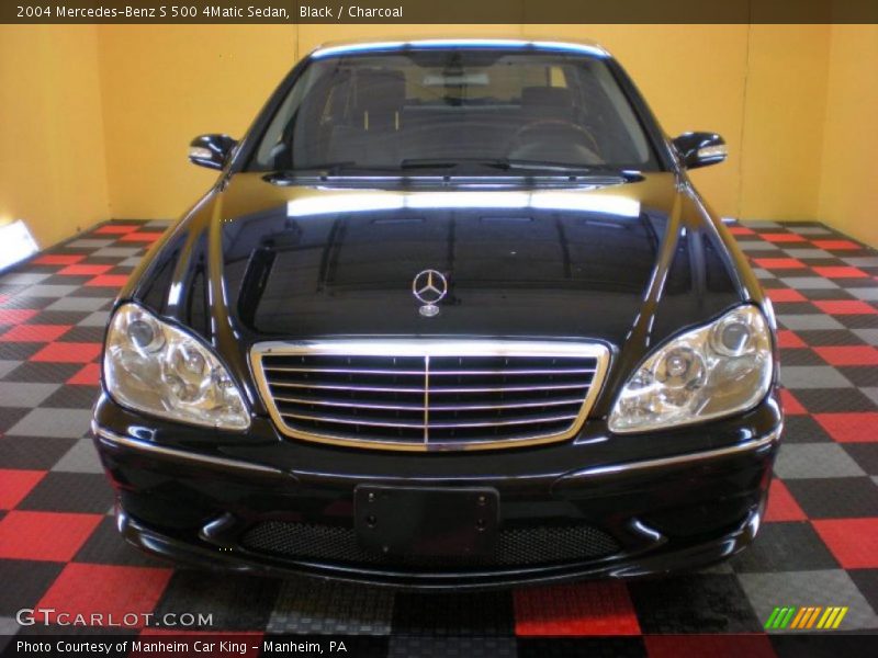 Black / Charcoal 2004 Mercedes-Benz S 500 4Matic Sedan