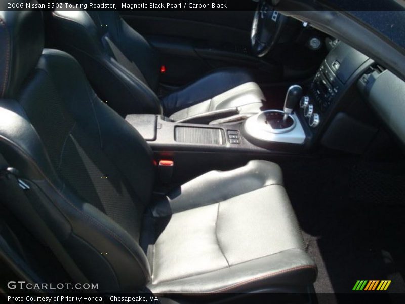 Magnetic Black Pearl / Carbon Black 2006 Nissan 350Z Touring Roadster