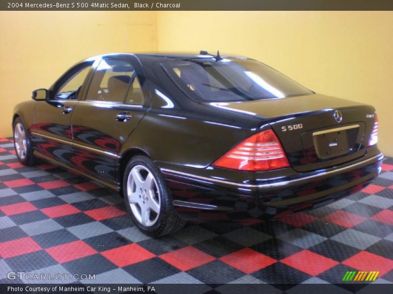 Black / Charcoal 2004 Mercedes-Benz S 500 4Matic Sedan