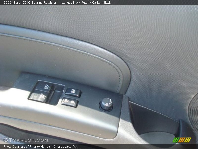 Magnetic Black Pearl / Carbon Black 2006 Nissan 350Z Touring Roadster