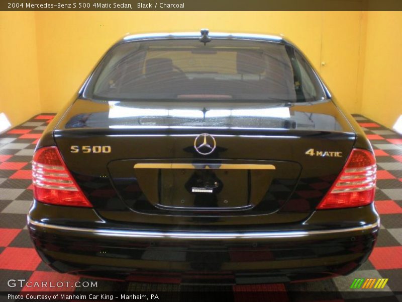 Black / Charcoal 2004 Mercedes-Benz S 500 4Matic Sedan