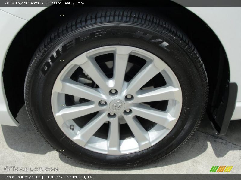 Blizzard Pearl / Ivory 2009 Toyota Venza I4