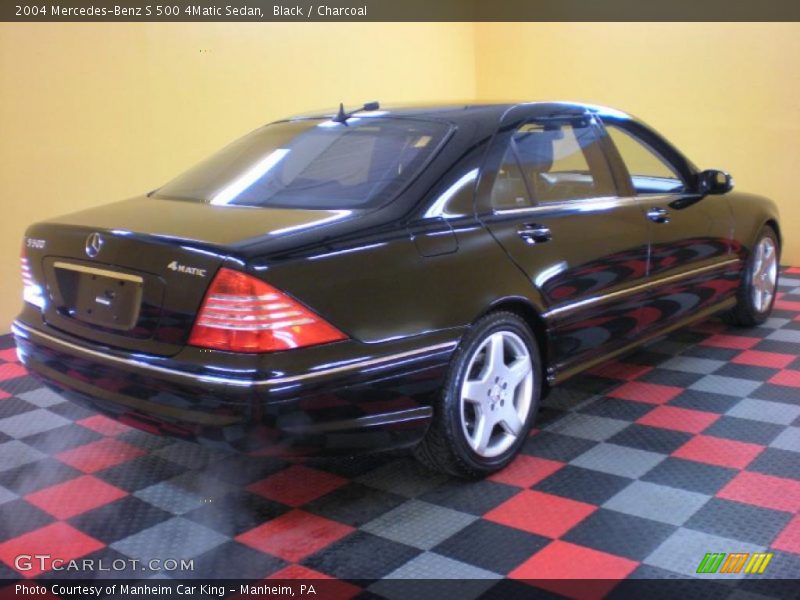 Black / Charcoal 2004 Mercedes-Benz S 500 4Matic Sedan
