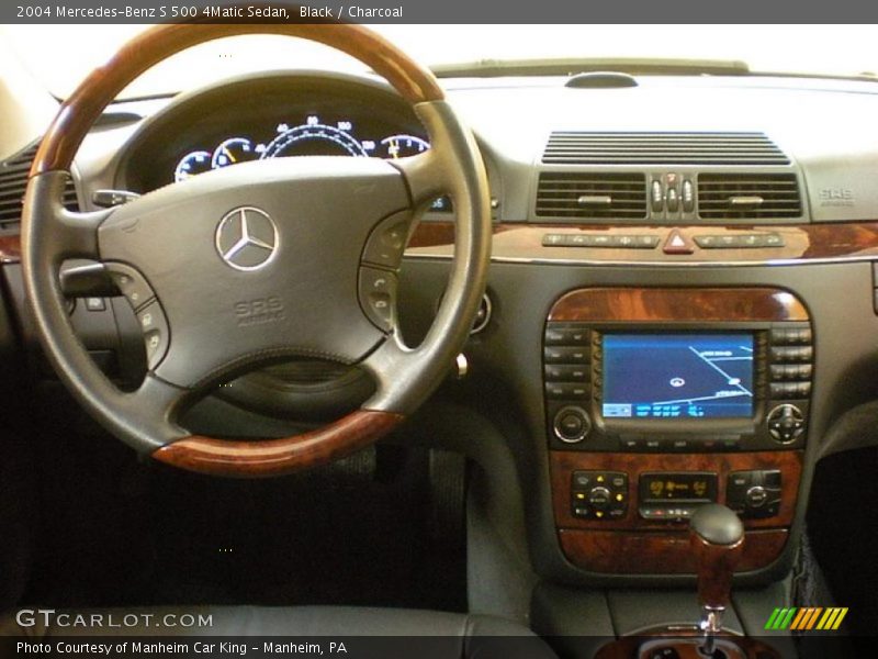 Black / Charcoal 2004 Mercedes-Benz S 500 4Matic Sedan