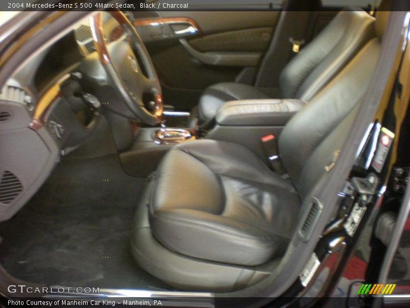 Black / Charcoal 2004 Mercedes-Benz S 500 4Matic Sedan