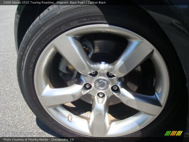 Magnetic Black Pearl / Carbon Black 2006 Nissan 350Z Touring Roadster