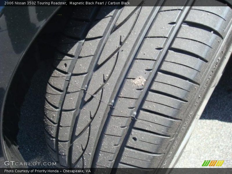 Magnetic Black Pearl / Carbon Black 2006 Nissan 350Z Touring Roadster
