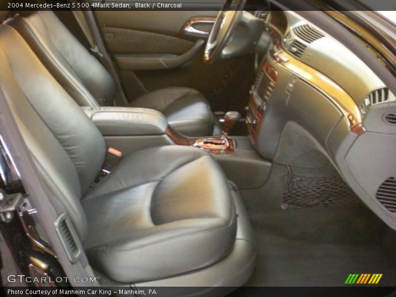 Black / Charcoal 2004 Mercedes-Benz S 500 4Matic Sedan
