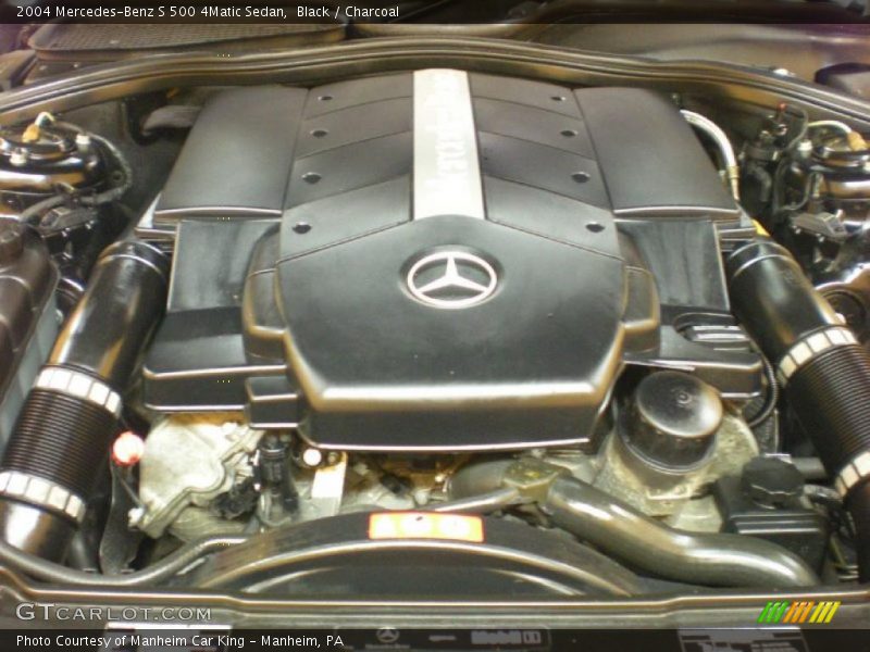 Black / Charcoal 2004 Mercedes-Benz S 500 4Matic Sedan