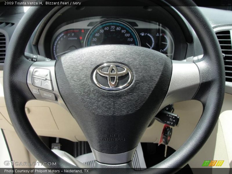 Blizzard Pearl / Ivory 2009 Toyota Venza I4
