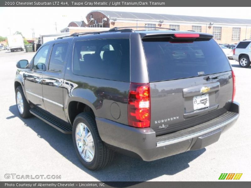 Taupe Gray Metallic / Light Titanium/Dark Titanium 2010 Chevrolet Suburban LTZ 4x4