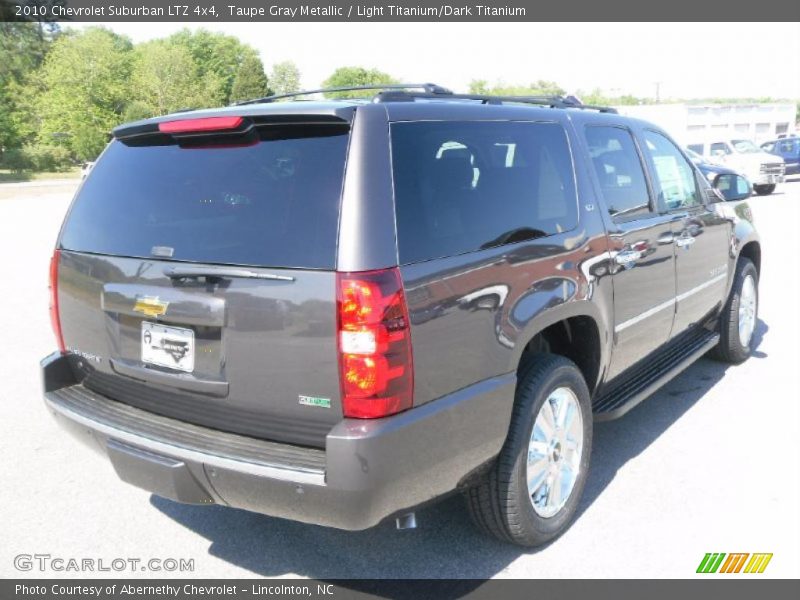 Taupe Gray Metallic / Light Titanium/Dark Titanium 2010 Chevrolet Suburban LTZ 4x4
