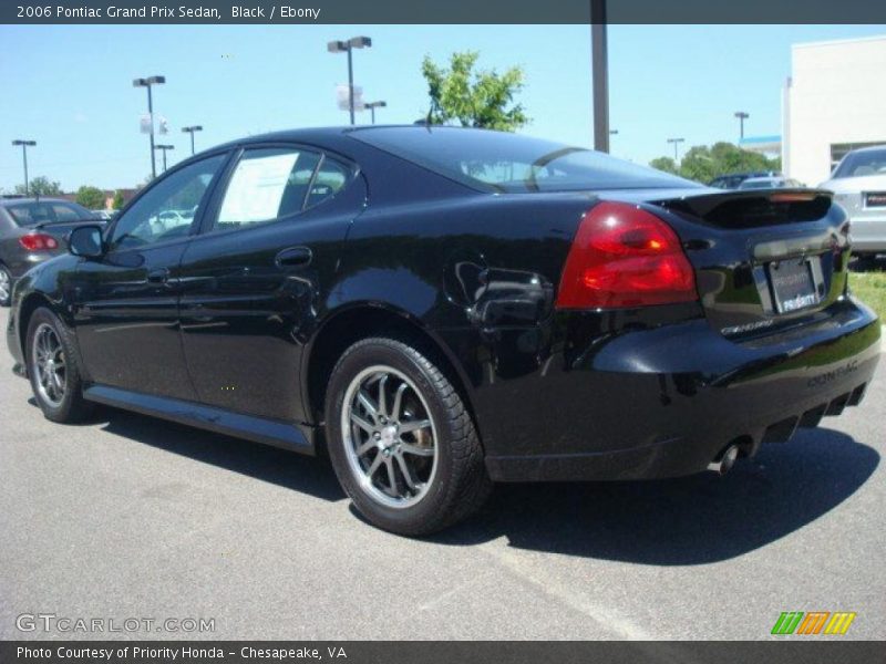 Black / Ebony 2006 Pontiac Grand Prix Sedan