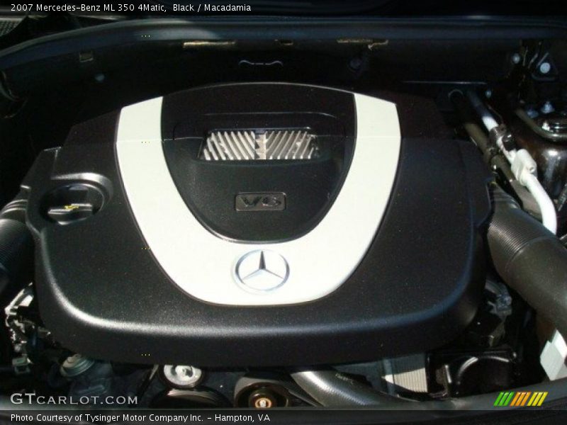 Black / Macadamia 2007 Mercedes-Benz ML 350 4Matic