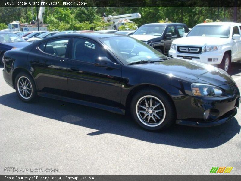 Black / Ebony 2006 Pontiac Grand Prix Sedan
