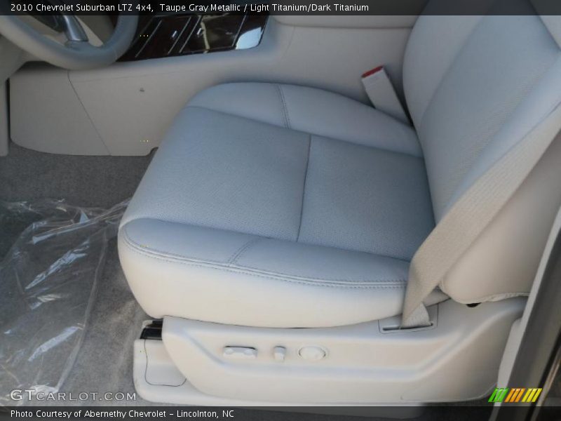 Taupe Gray Metallic / Light Titanium/Dark Titanium 2010 Chevrolet Suburban LTZ 4x4