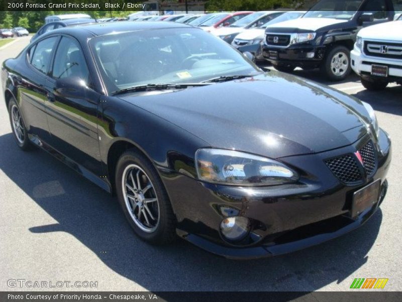 Black / Ebony 2006 Pontiac Grand Prix Sedan