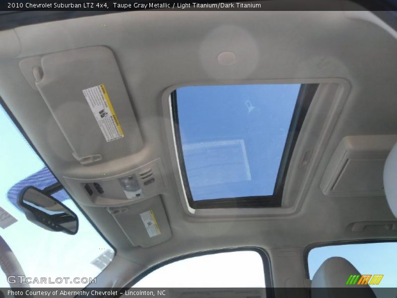 Taupe Gray Metallic / Light Titanium/Dark Titanium 2010 Chevrolet Suburban LTZ 4x4