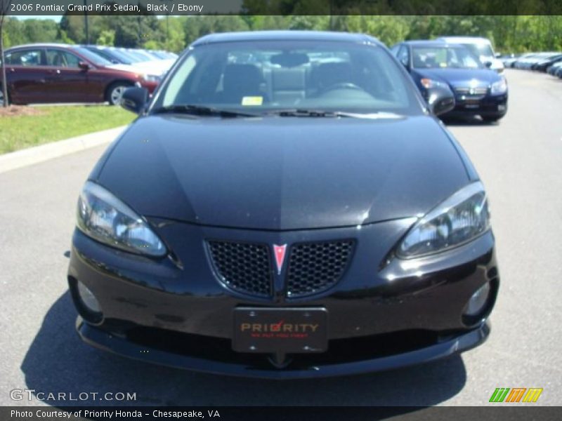 Black / Ebony 2006 Pontiac Grand Prix Sedan