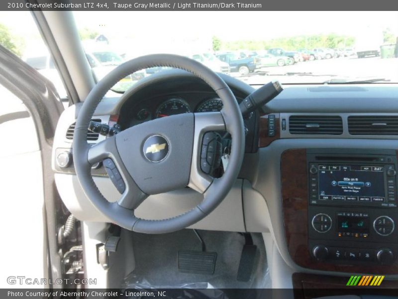 Taupe Gray Metallic / Light Titanium/Dark Titanium 2010 Chevrolet Suburban LTZ 4x4