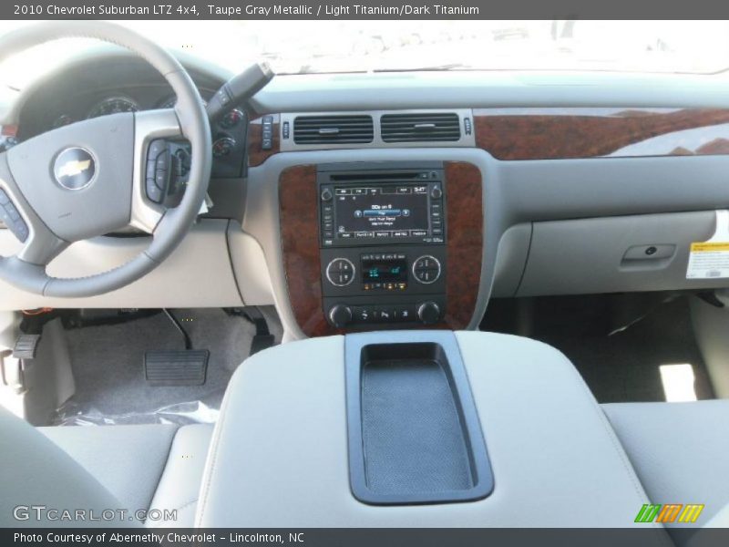 Taupe Gray Metallic / Light Titanium/Dark Titanium 2010 Chevrolet Suburban LTZ 4x4