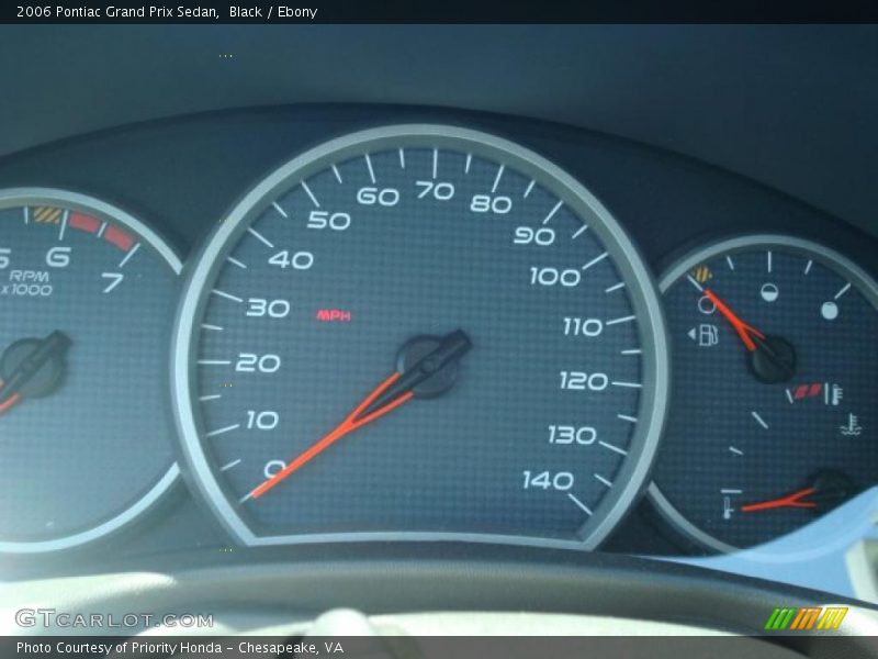 Black / Ebony 2006 Pontiac Grand Prix Sedan