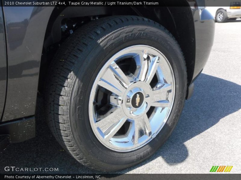 Taupe Gray Metallic / Light Titanium/Dark Titanium 2010 Chevrolet Suburban LTZ 4x4