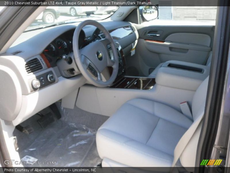 Taupe Gray Metallic / Light Titanium/Dark Titanium 2010 Chevrolet Suburban LTZ 4x4