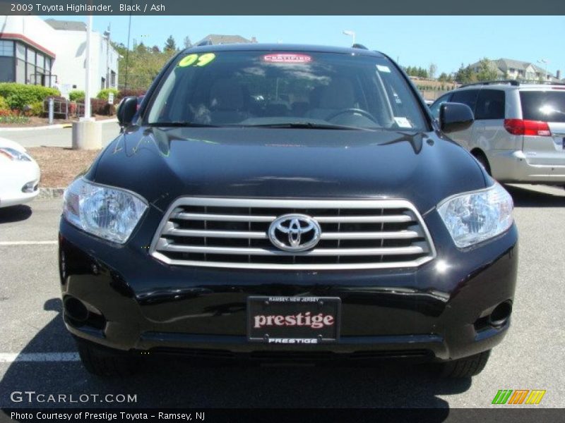 Black / Ash 2009 Toyota Highlander