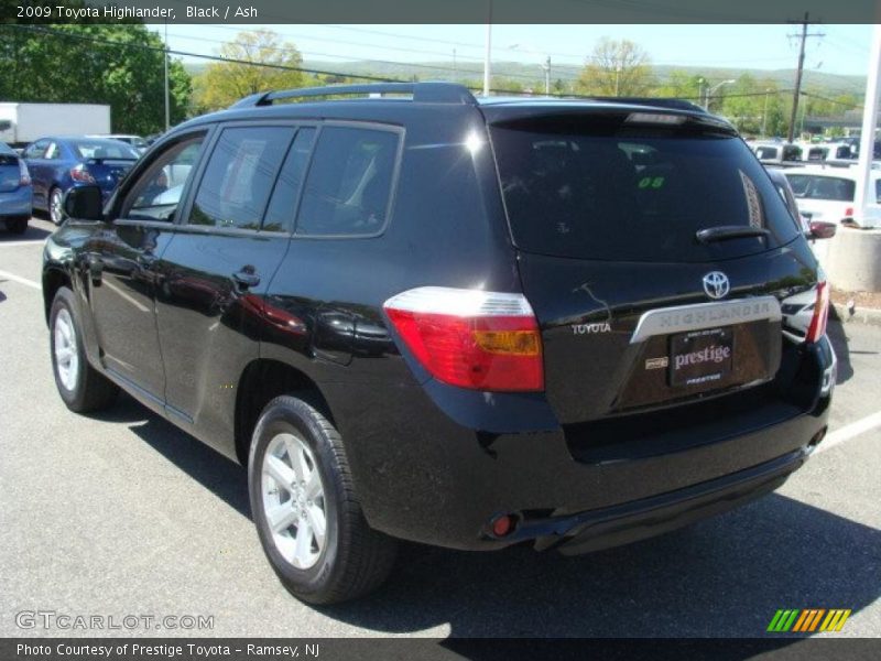 Black / Ash 2009 Toyota Highlander