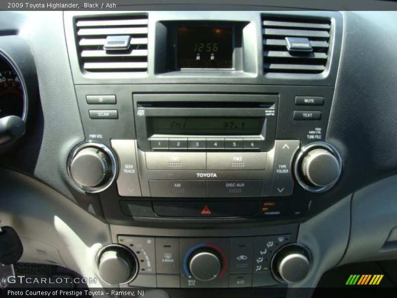 Black / Ash 2009 Toyota Highlander