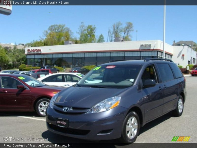 Slate Metallic / Stone 2008 Toyota Sienna LE