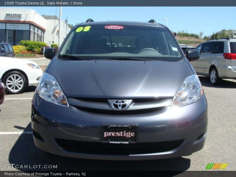 Slate Metallic / Stone 2008 Toyota Sienna LE