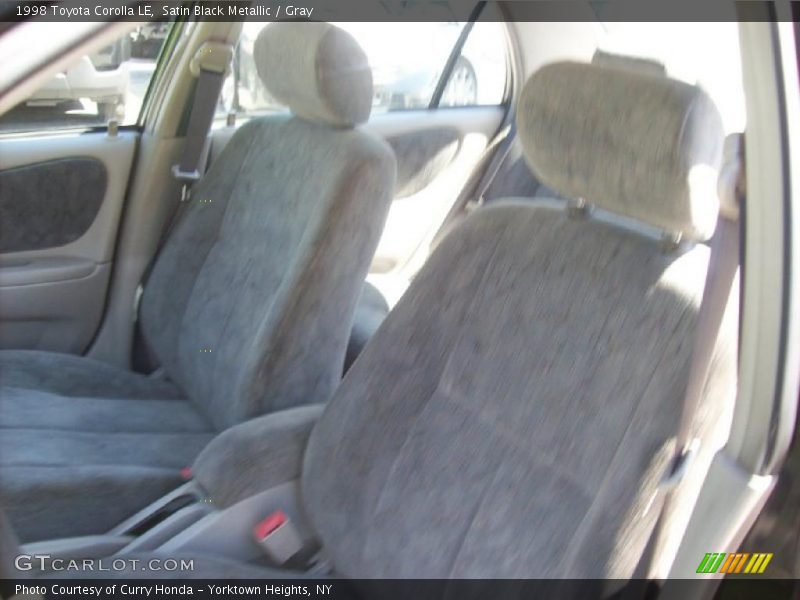 Satin Black Metallic / Gray 1998 Toyota Corolla LE
