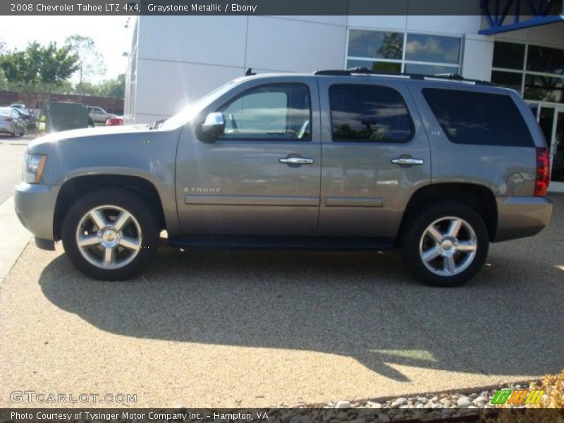 Graystone Metallic / Ebony 2008 Chevrolet Tahoe LTZ 4x4