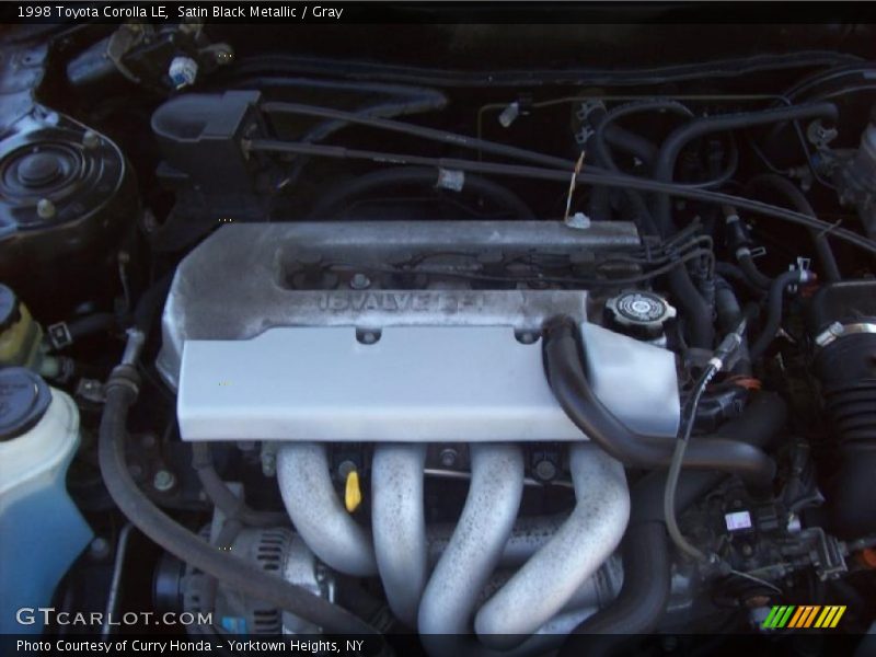 Satin Black Metallic / Gray 1998 Toyota Corolla LE