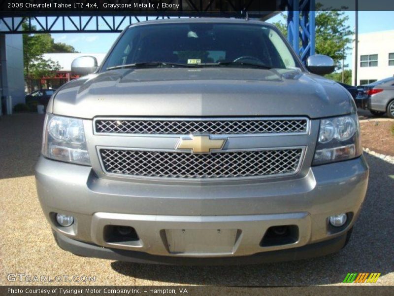 Graystone Metallic / Ebony 2008 Chevrolet Tahoe LTZ 4x4