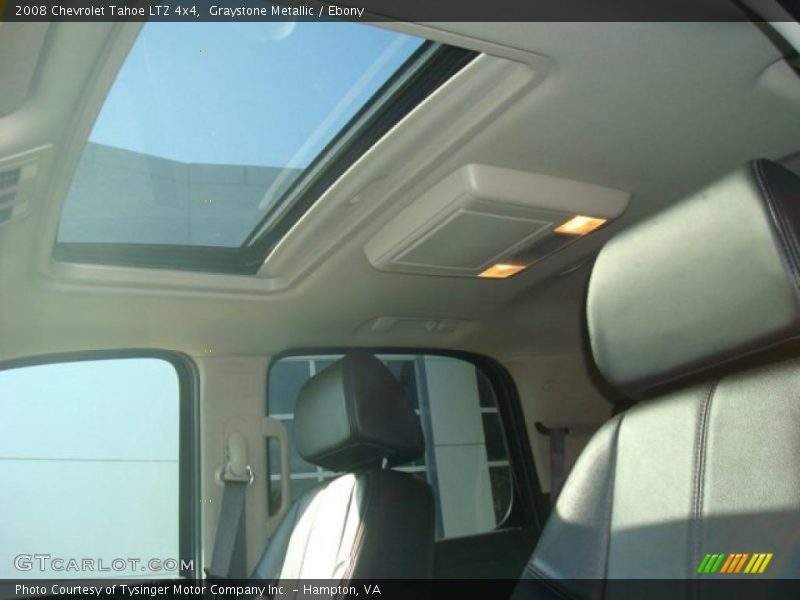 Graystone Metallic / Ebony 2008 Chevrolet Tahoe LTZ 4x4