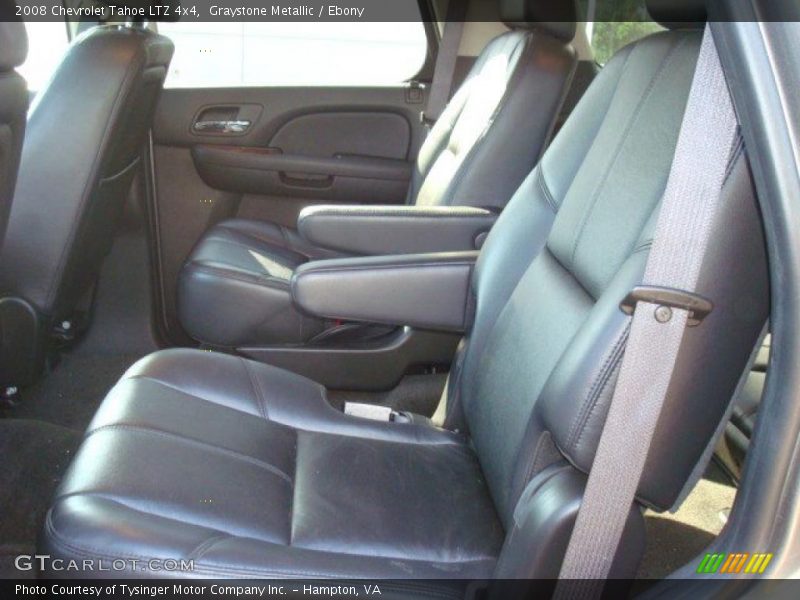 Graystone Metallic / Ebony 2008 Chevrolet Tahoe LTZ 4x4