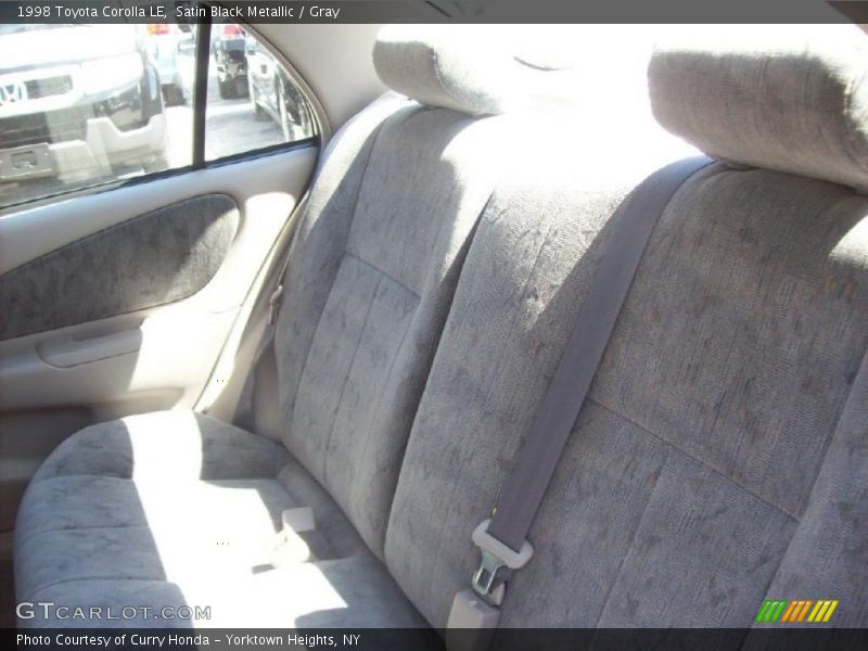Satin Black Metallic / Gray 1998 Toyota Corolla LE
